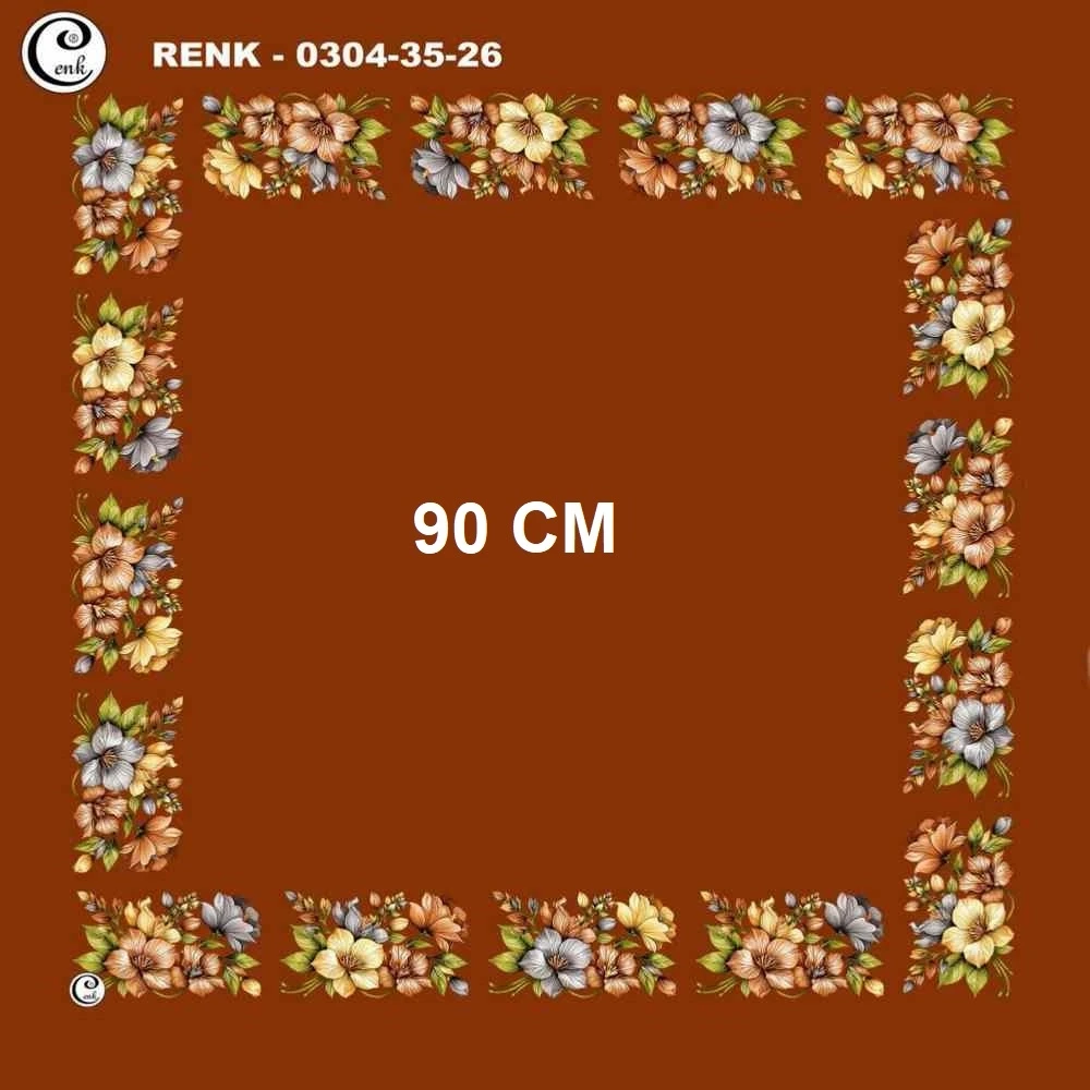 Cenk 90 CM İçi Boş Oyalık Yazma 035-26