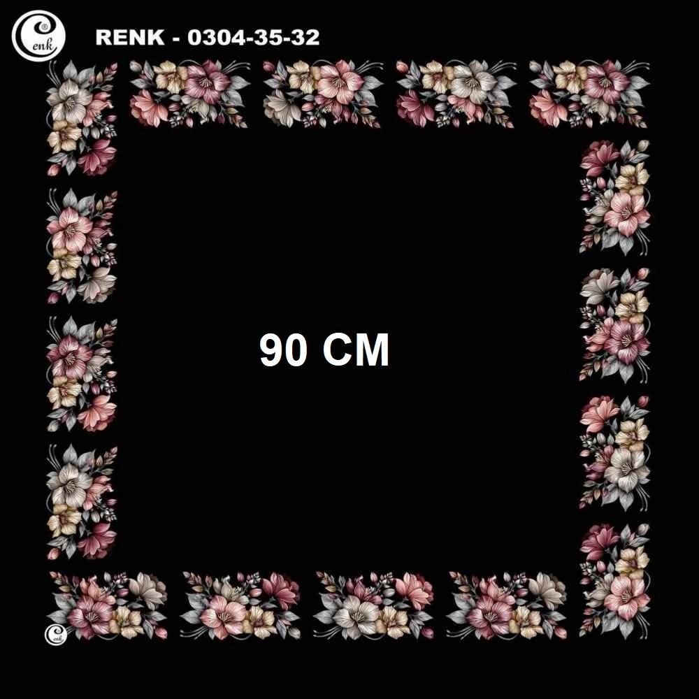 Cenk 90 CM İçi Boş Oyalık Yazma 035-32