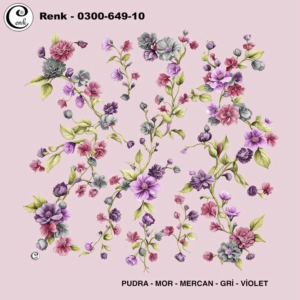 Cenk Desenli Oyalık Yazma 649-10