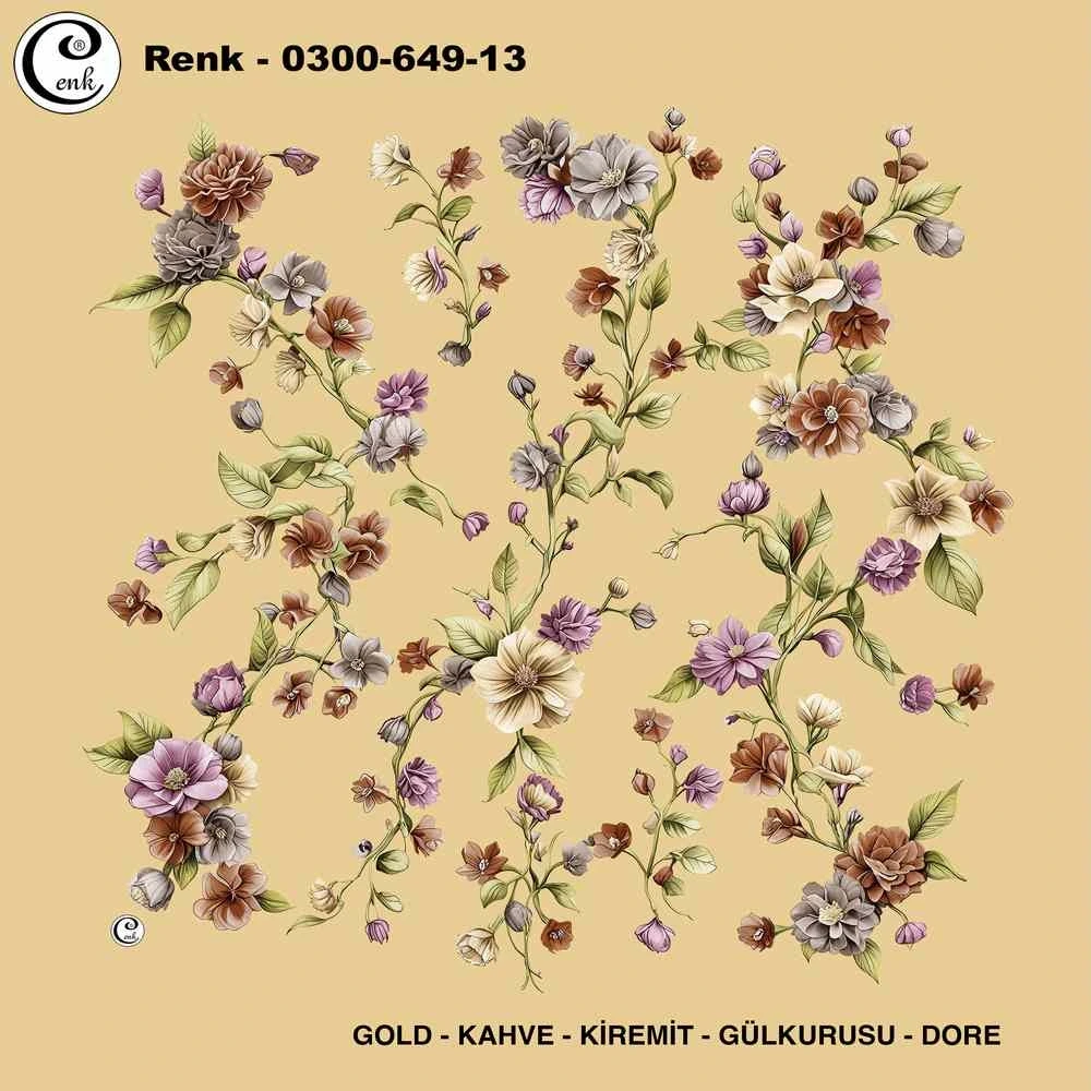 Cenk Desenli Oyalık Yazma 649-13