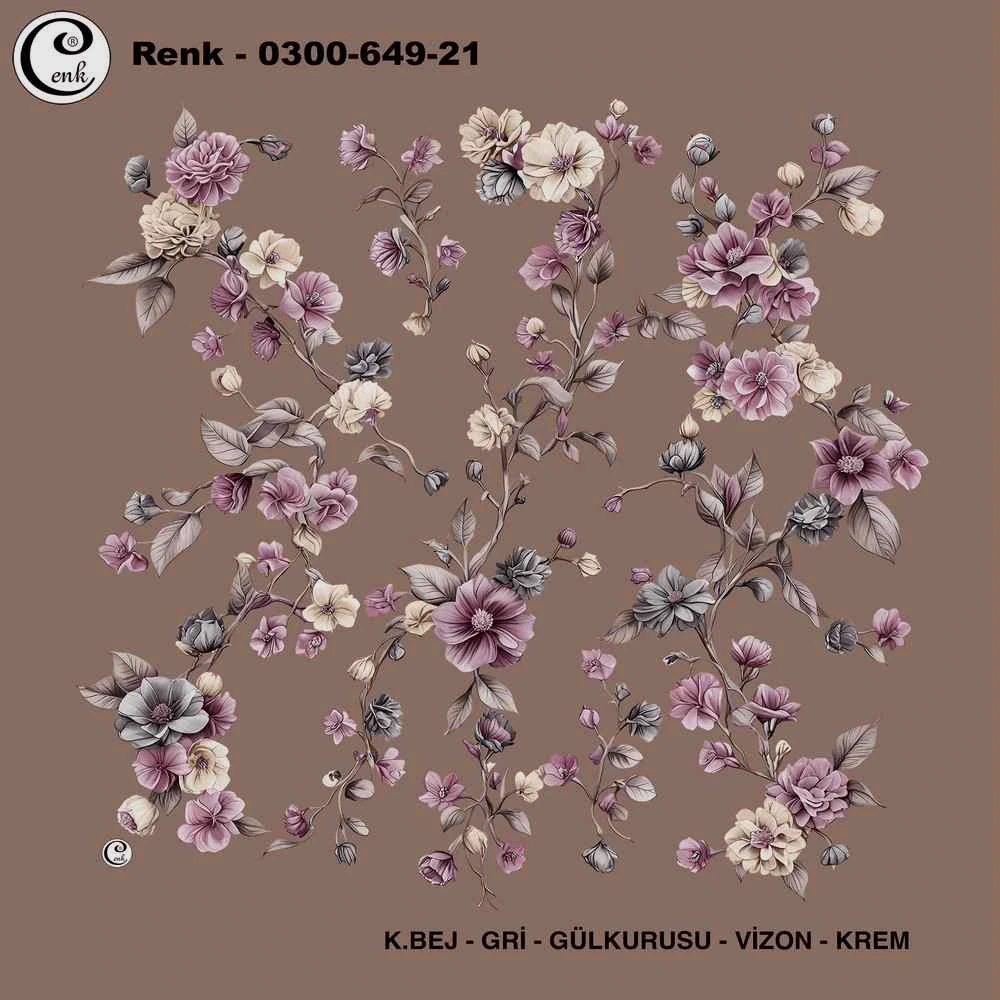 Cenk Desenli Oyalık Yazma 649-21