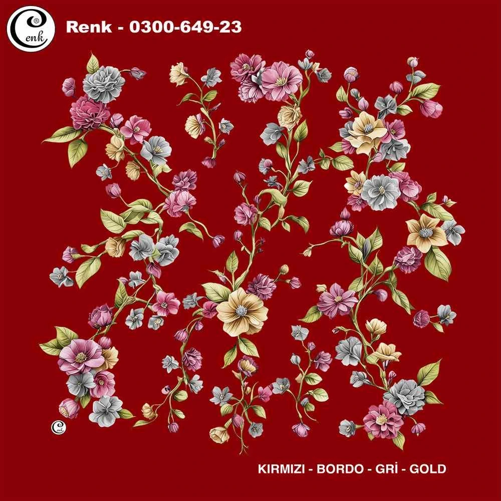 Cenk Desenli Oyalık Yazma 649-23