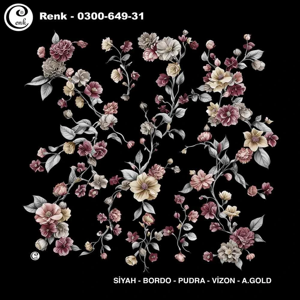 Cenk Desenli Oyalık Yazma 649-31