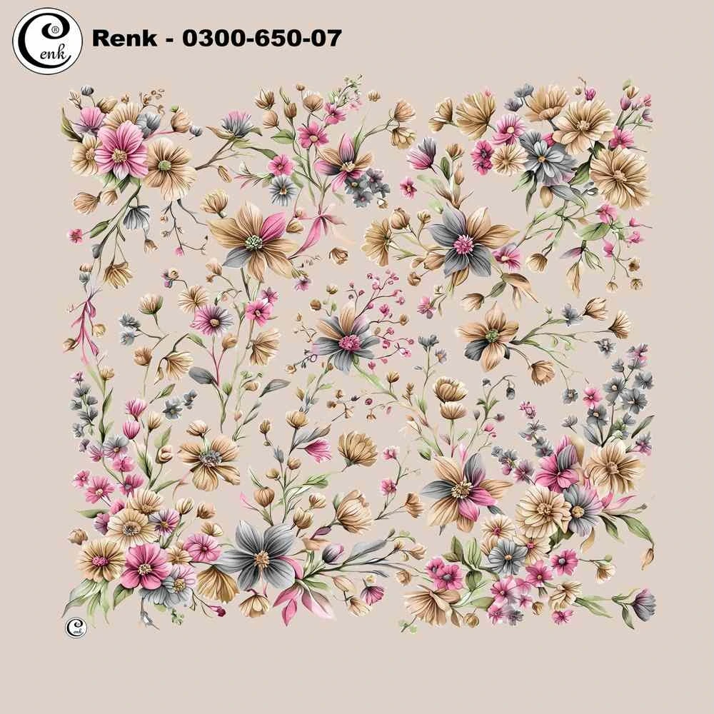 Cenk Desenli Oyalık Yazma 650-07