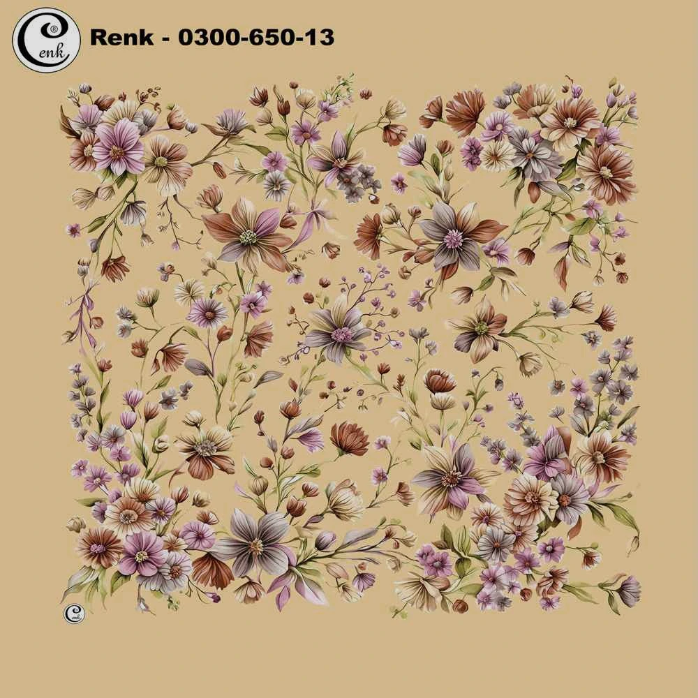 Cenk Desenli Oyalık Yazma 650-13