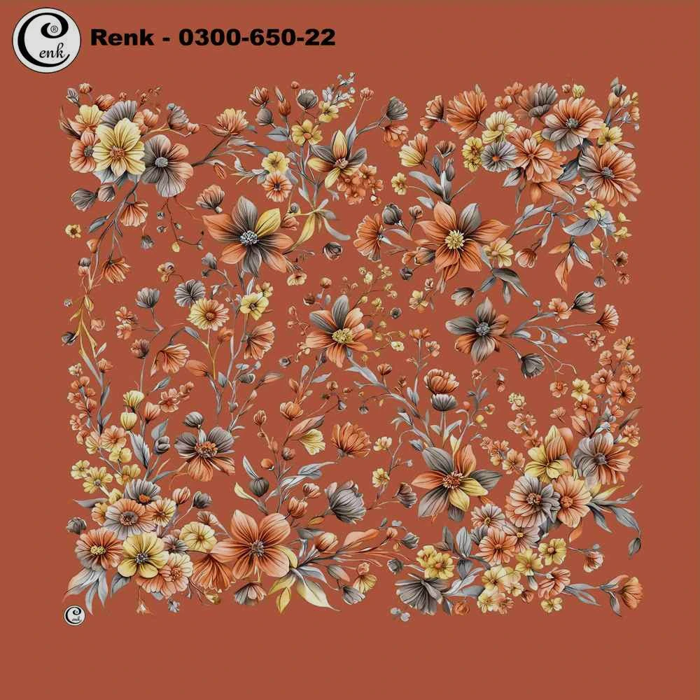 Cenk Desenli Oyalık Yazma 650-22