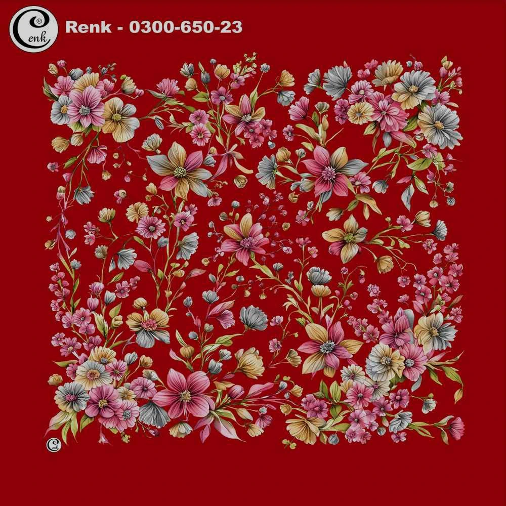 Cenk Desenli Oyalık Yazma 650-23