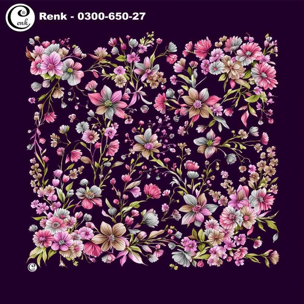 Cenk Desenli Oyalık Yazma 650-27