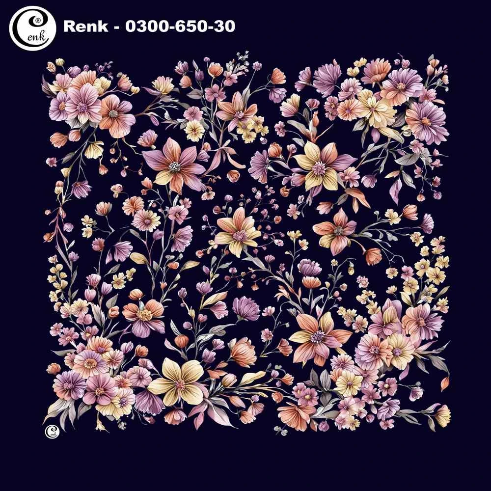 Cenk Desenli Oyalık Yazma 650-30