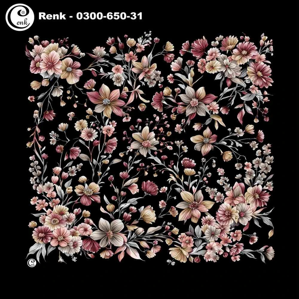 Cenk Desenli Oyalık Yazma 650-31