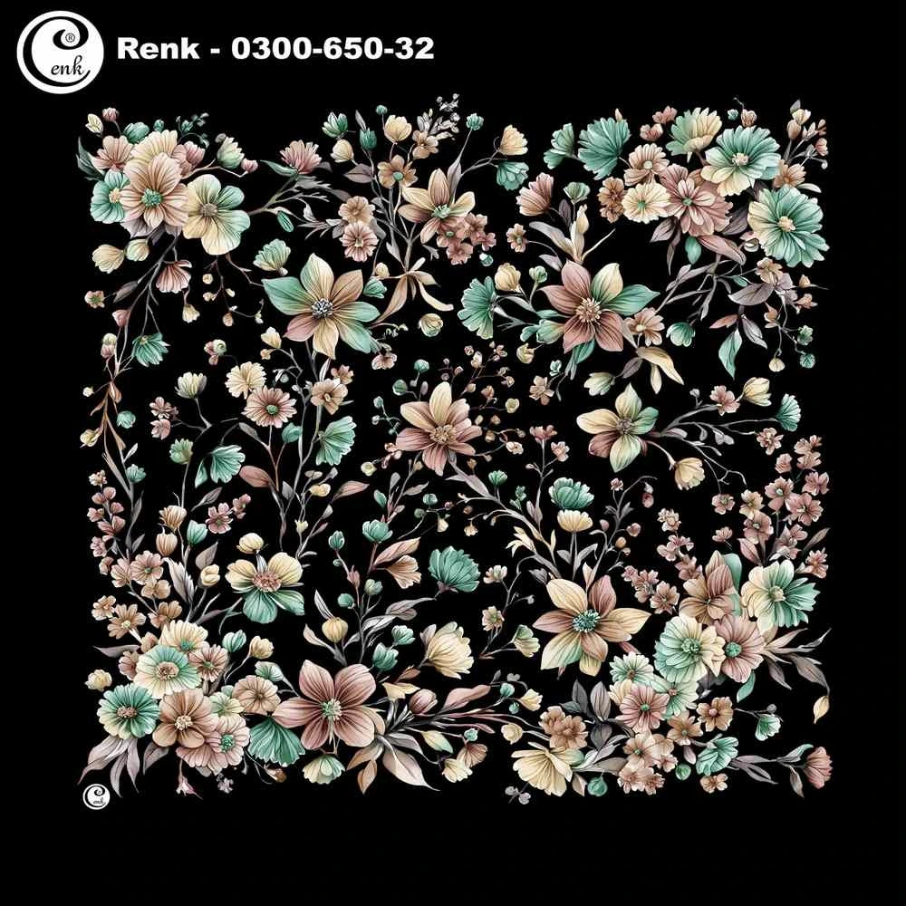 Cenk Desenli Oyalık Yazma 650-32