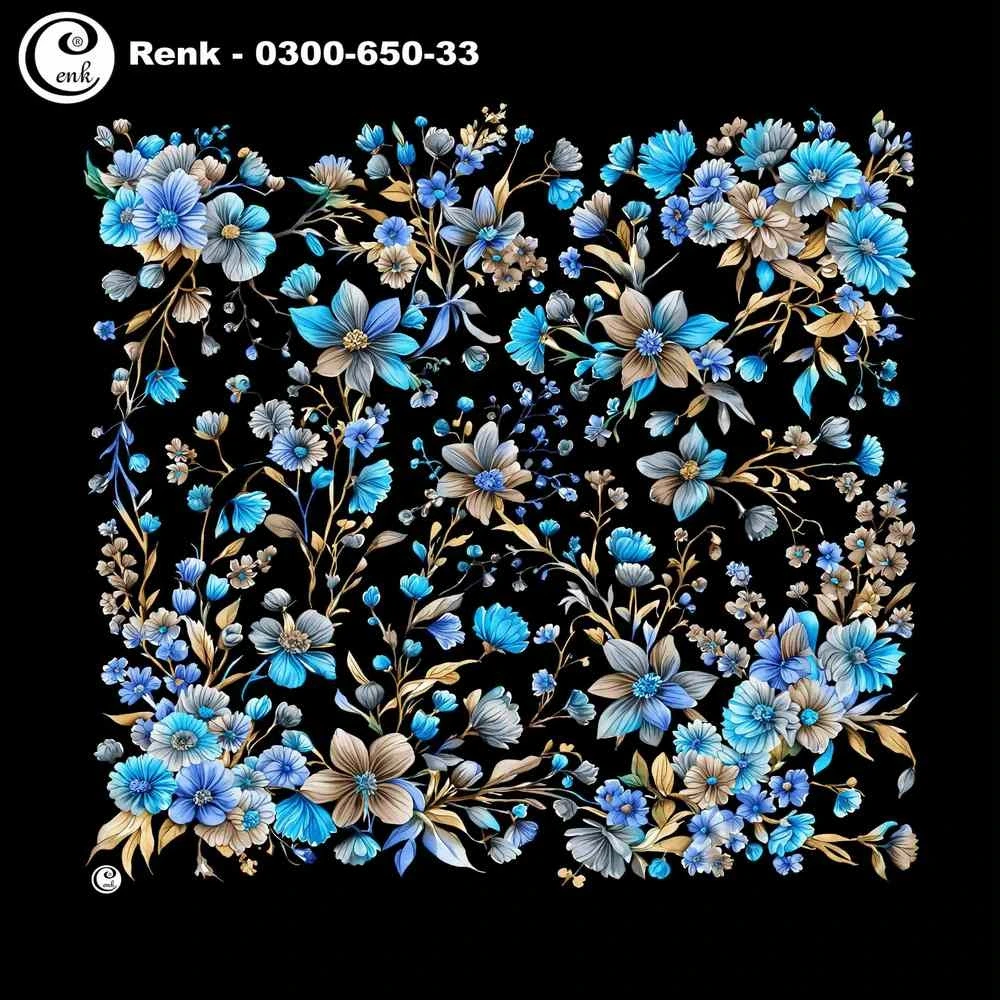 Cenk Desenli Oyalık Yazma 650-33