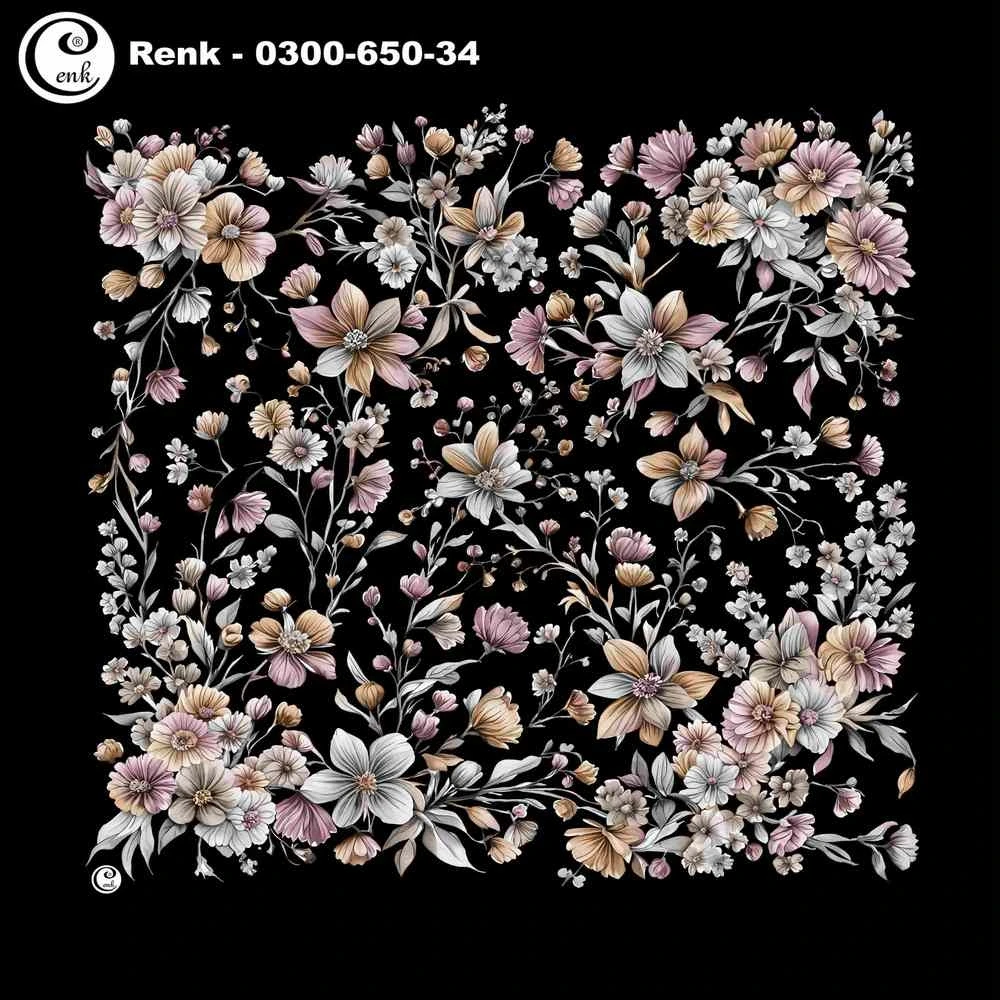 Cenk Desenli Oyalık Yazma 650-34