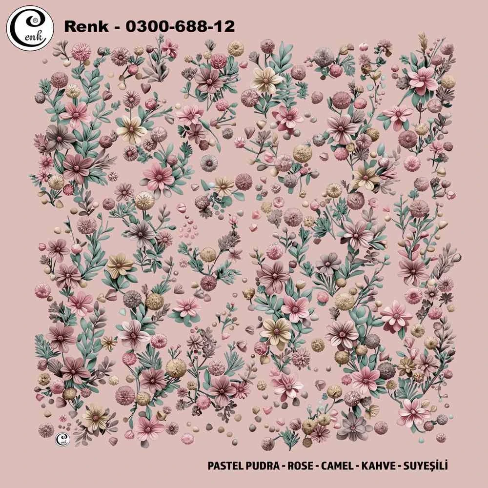 Cenk Desenli Oyalık Yazma 688-12