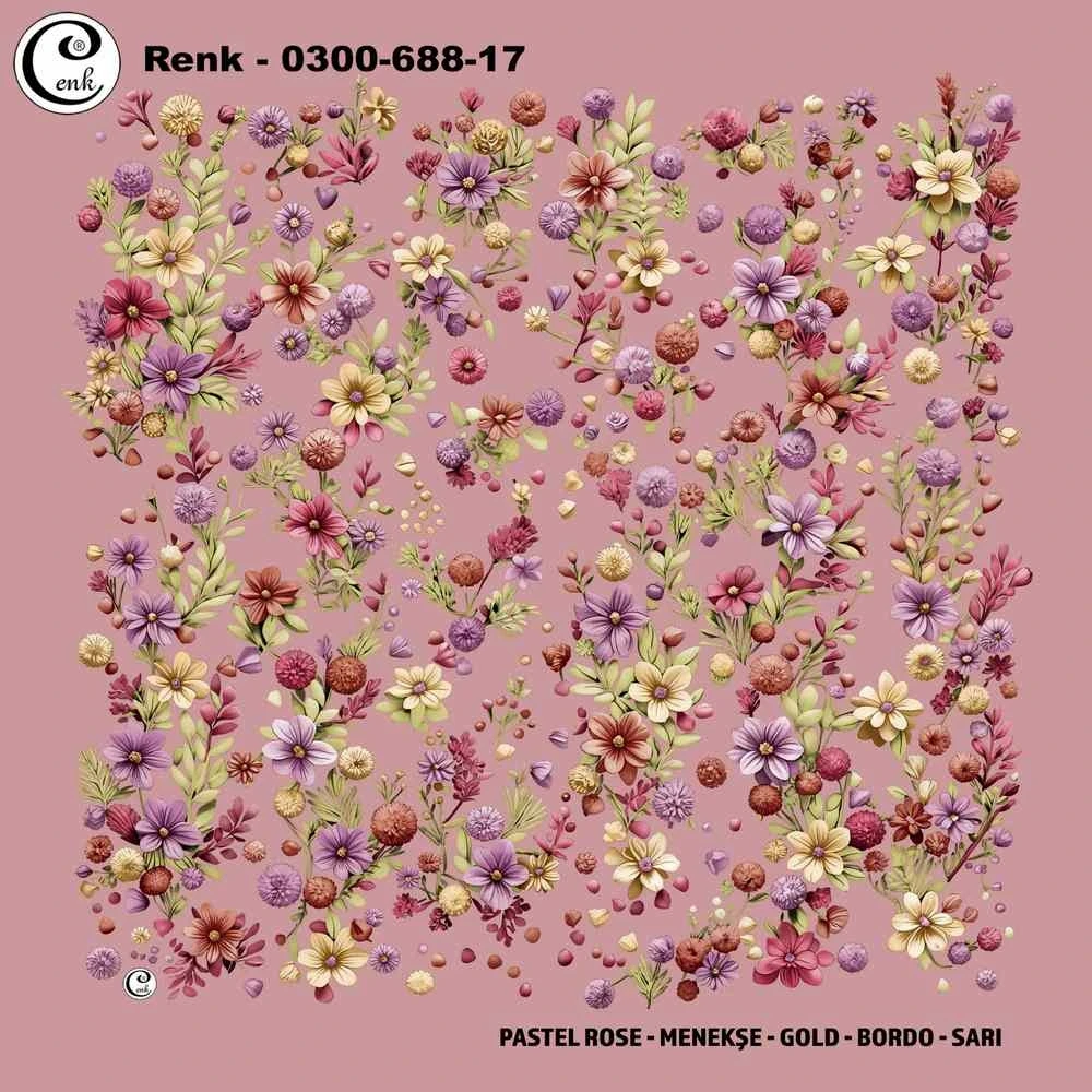 Cenk Desenli Oyalık Yazma 688-17