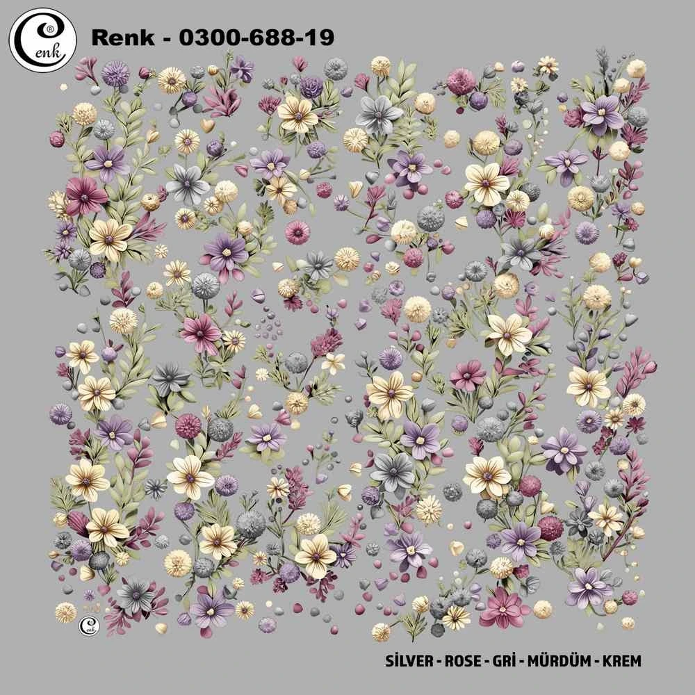 Cenk Desenli Oyalık Yazma 688-19