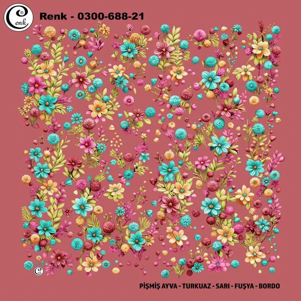 Cenk Desenli Oyalık Yazma 688-21