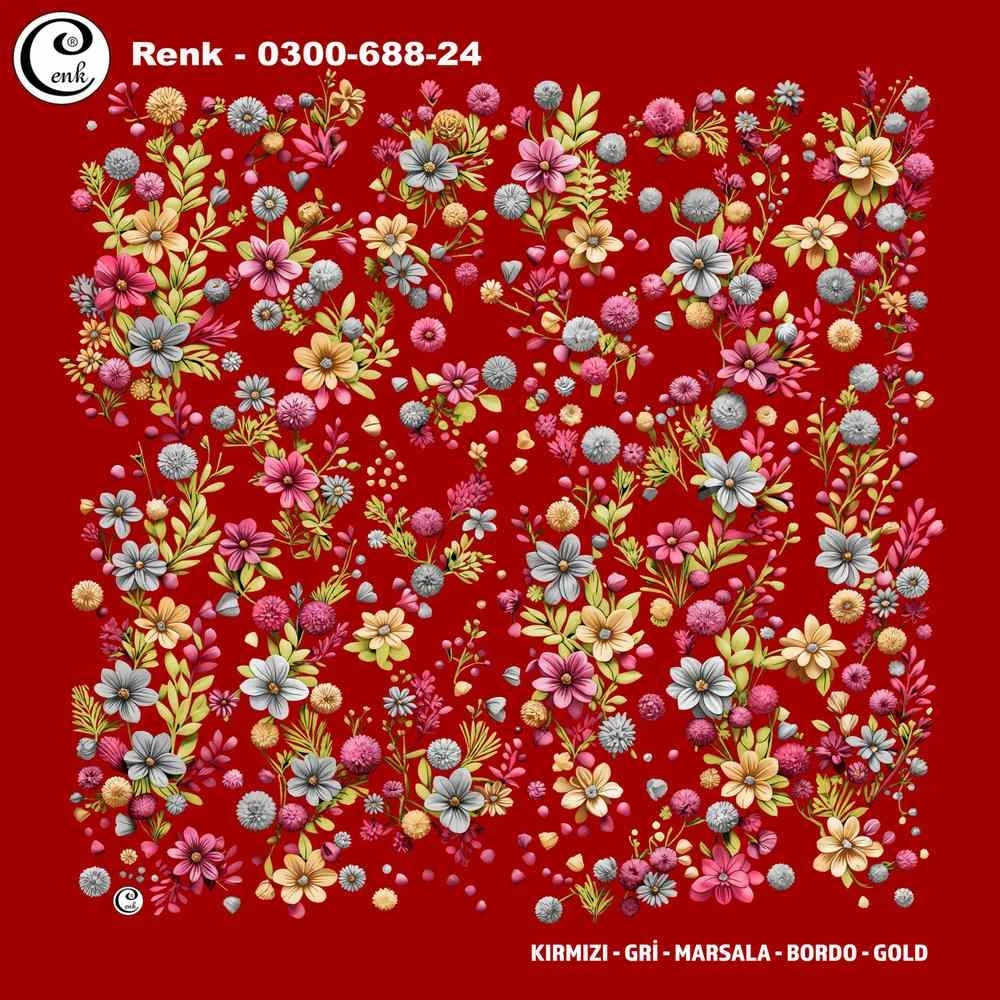 Cenk Desenli Oyalık Yazma 688-24