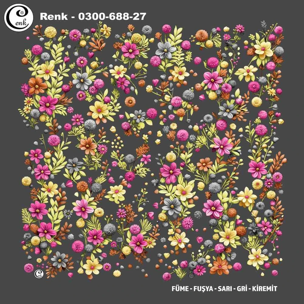 Cenk Desenli Oyalık Yazma 688-27