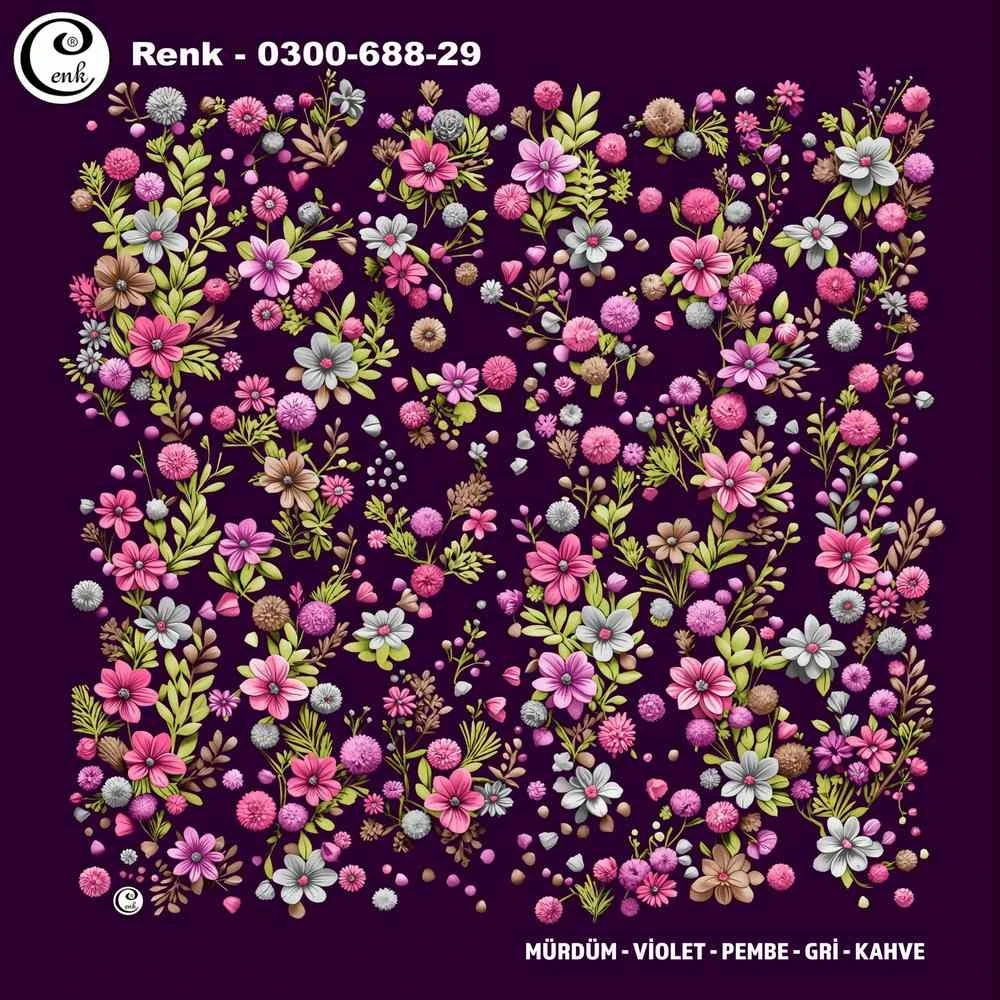 Cenk Desenli Oyalık Yazma 688-29