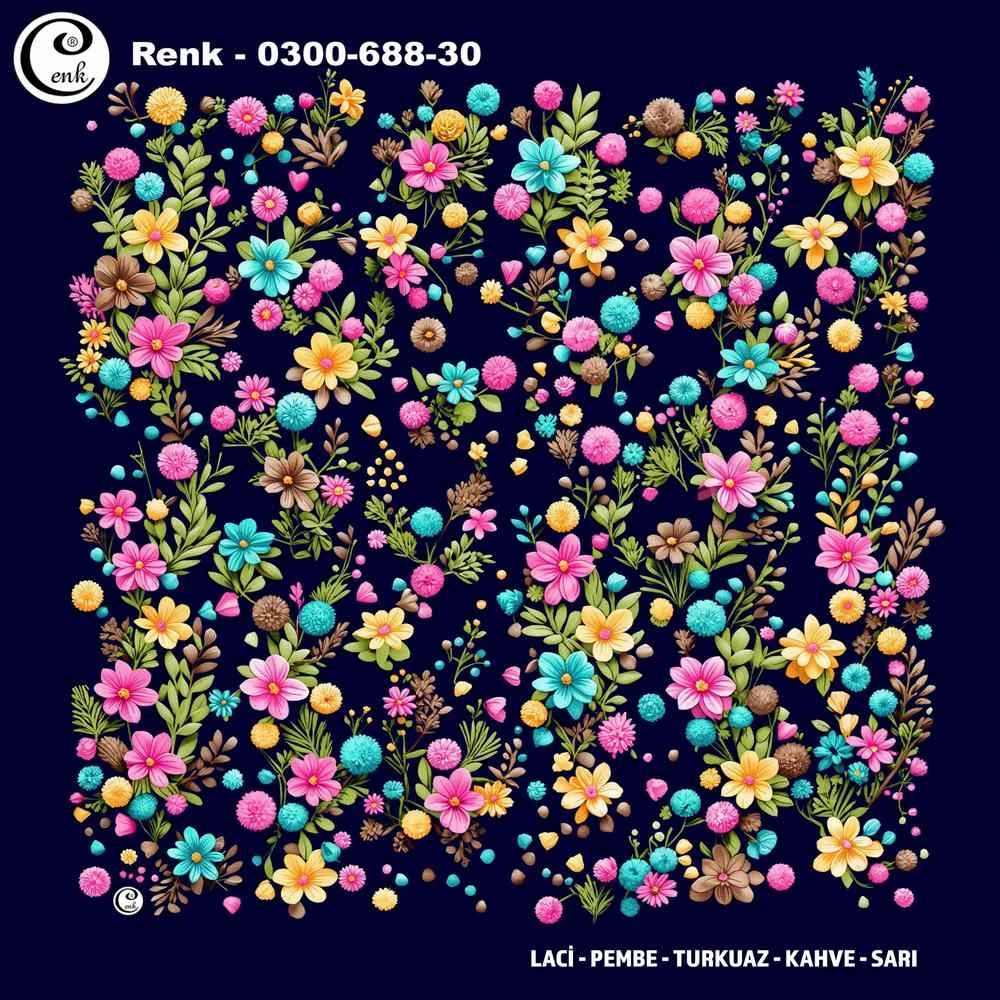 Cenk Desenli Oyalık Yazma 688-30