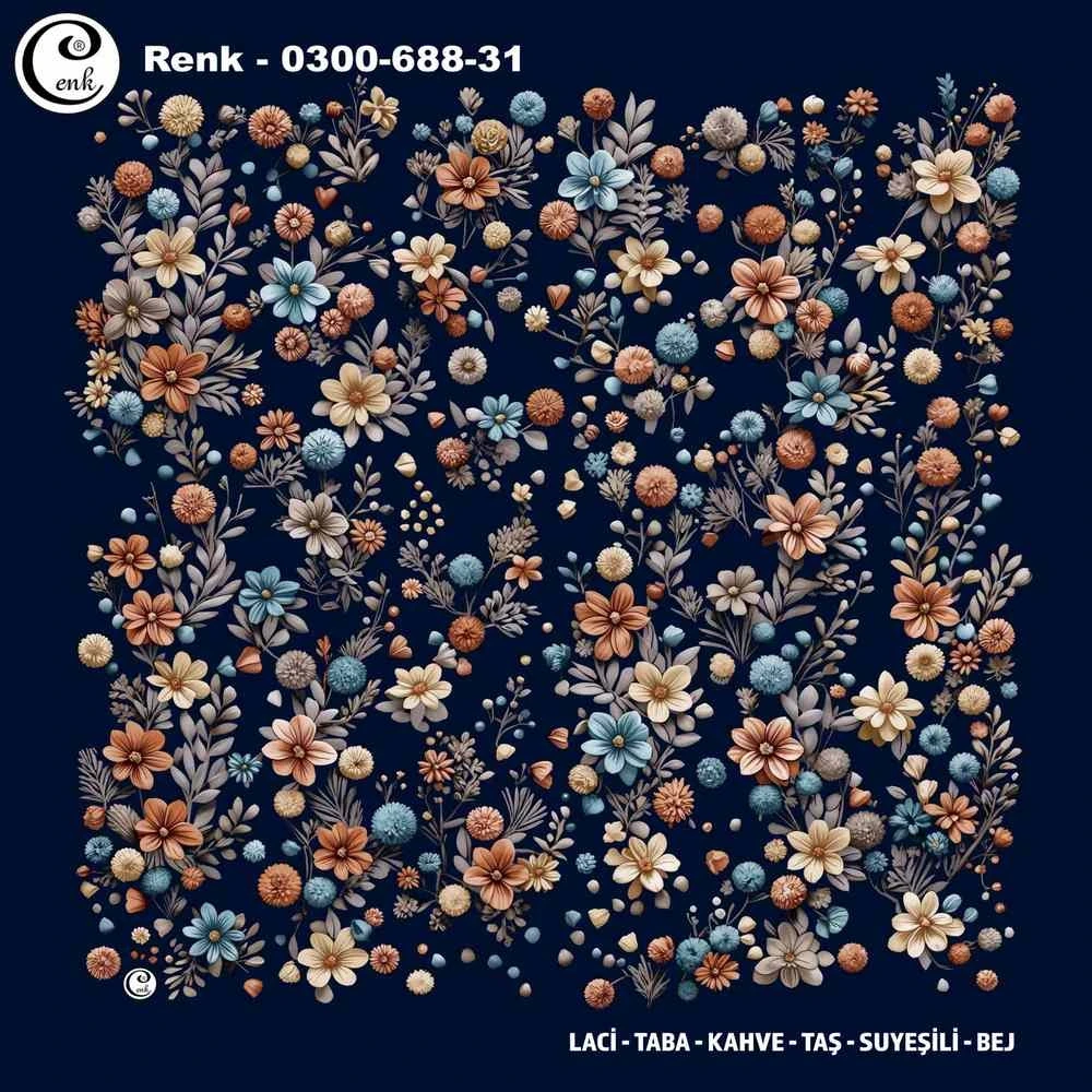 Cenk Desenli Oyalık Yazma 688-31