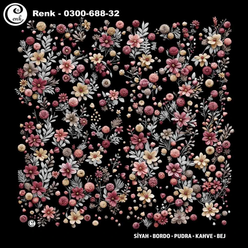 Cenk Desenli Oyalık Yazma 688-32