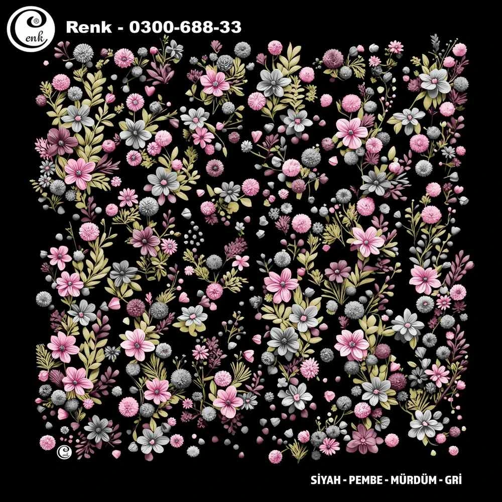 Cenk Desenli Oyalık Yazma 688-33