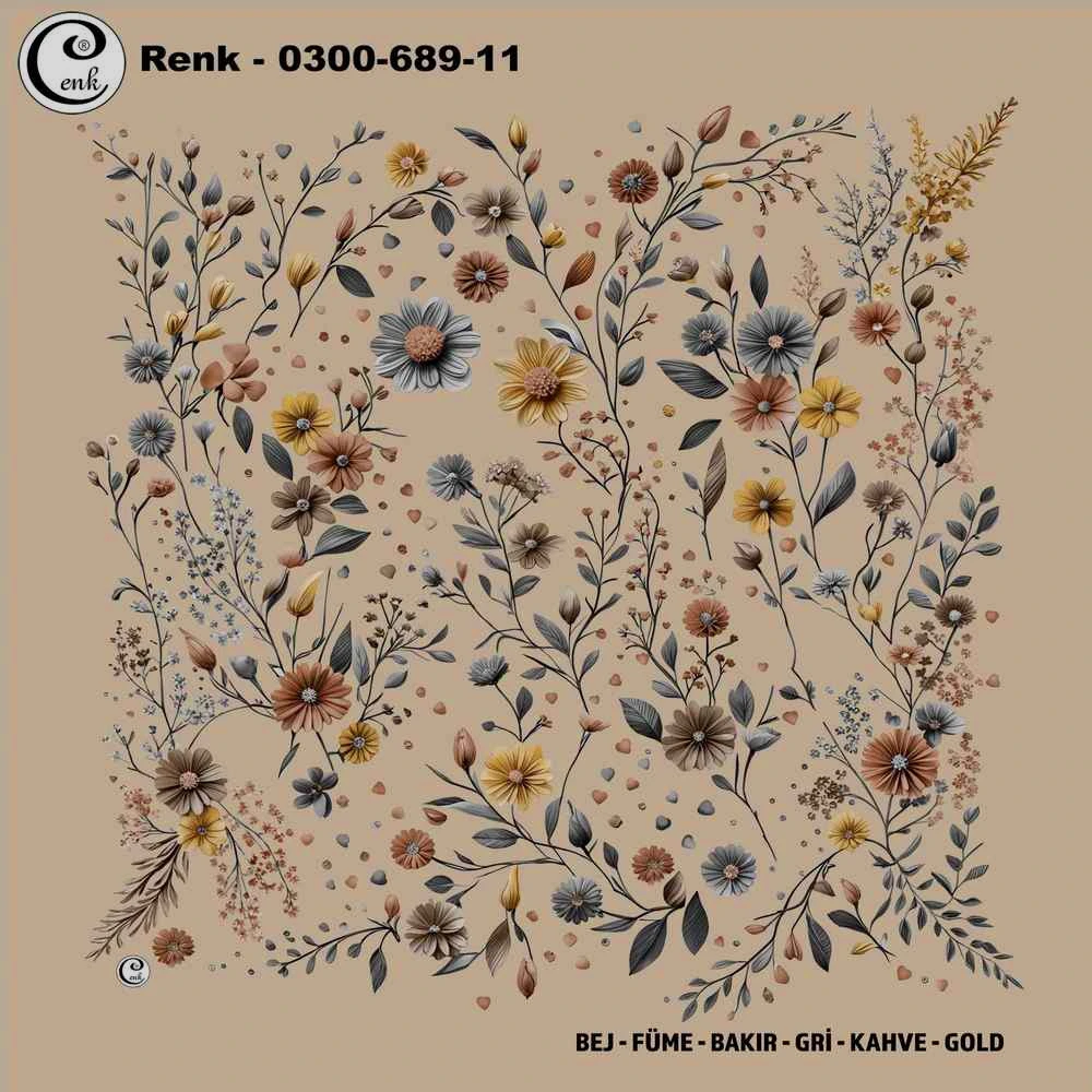 Cenk Desenli Oyalık Yazma 689-11