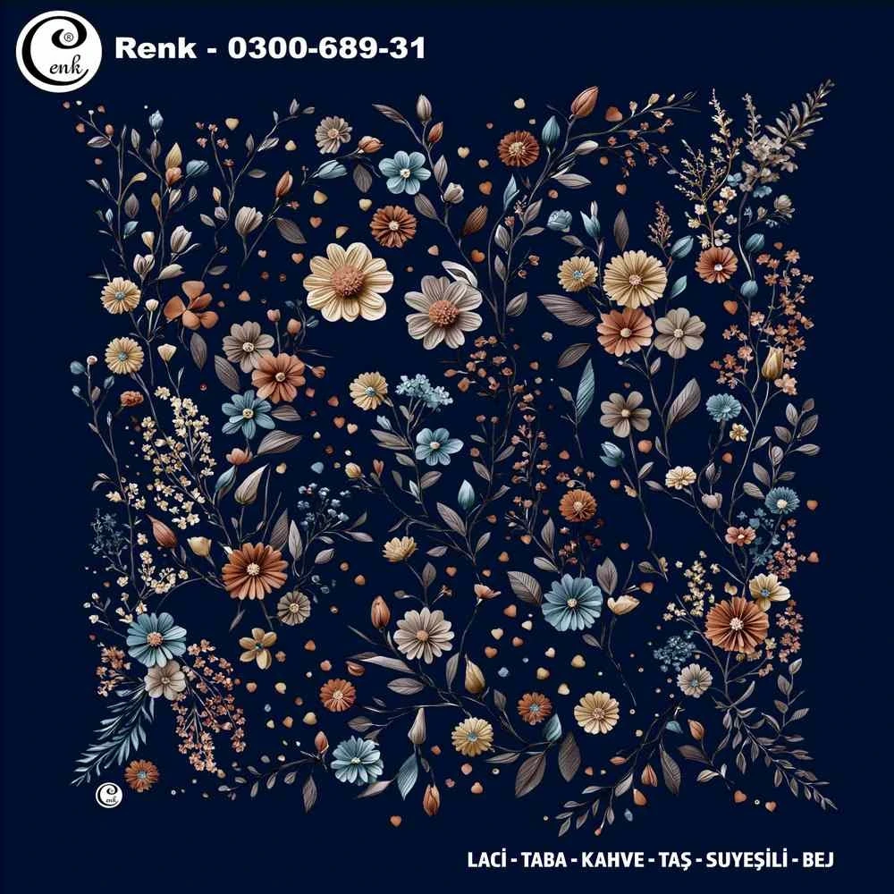 Cenk Desenli Oyalık Yazma 689-31