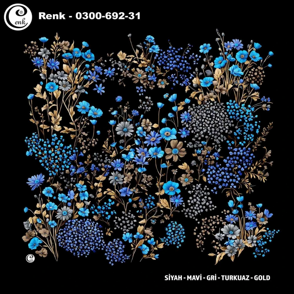 Cenk Desenli Oyalık Yazma 692-31