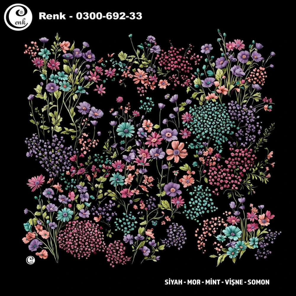 Cenk Desenli Oyalık Yazma 692-33