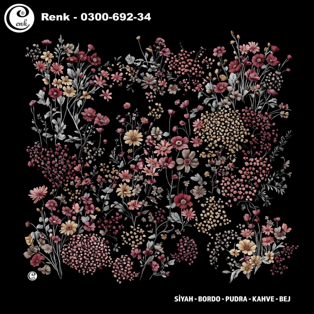 Cenk Desenli Oyalık Yazma 692-34