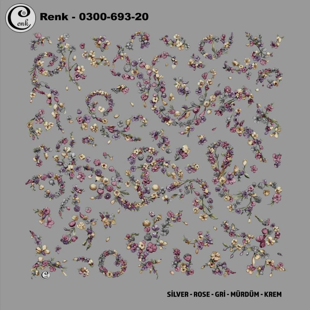 Cenk Desenli Oyalık Yazma 693-20