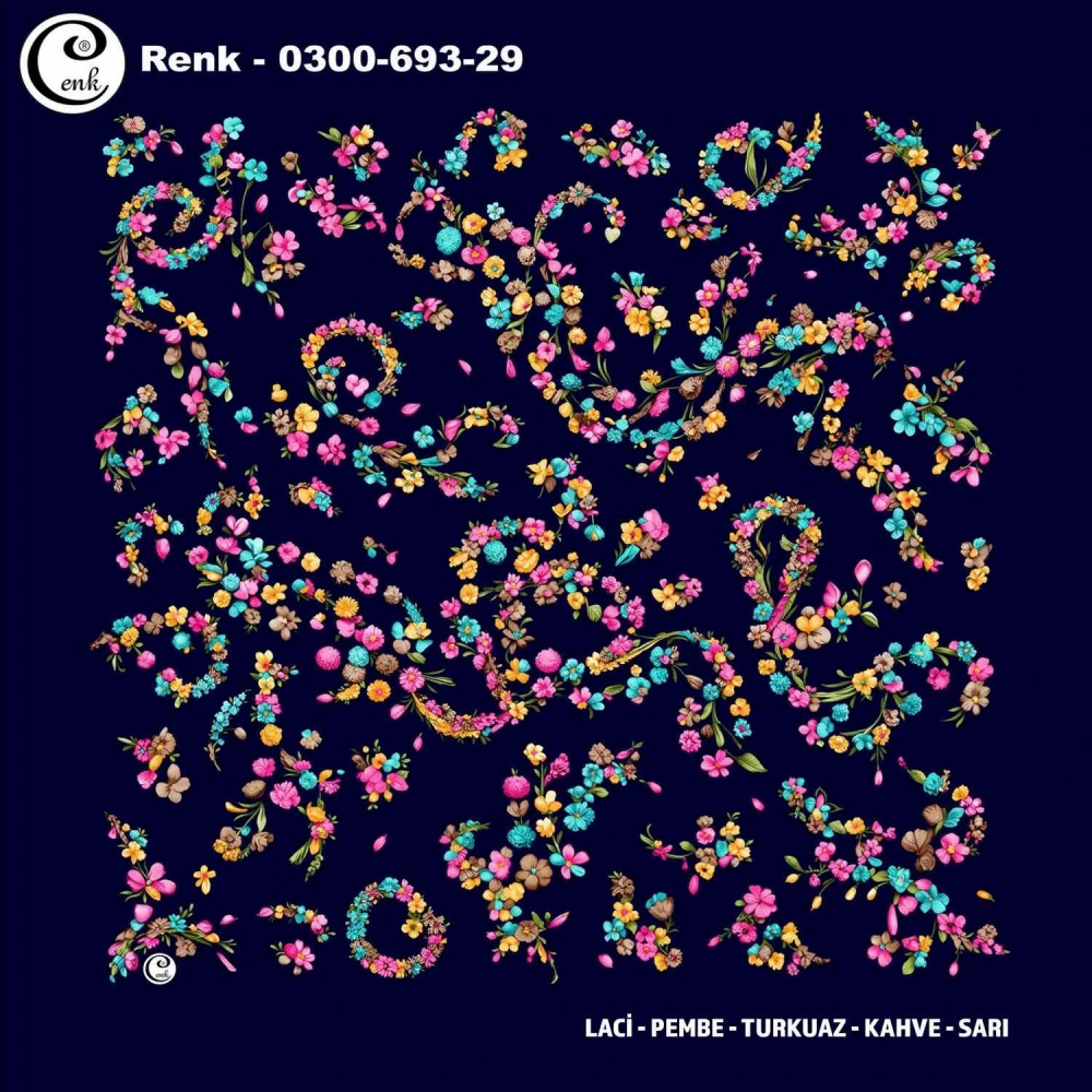 Cenk Desenli Oyalık Yazma 693-29