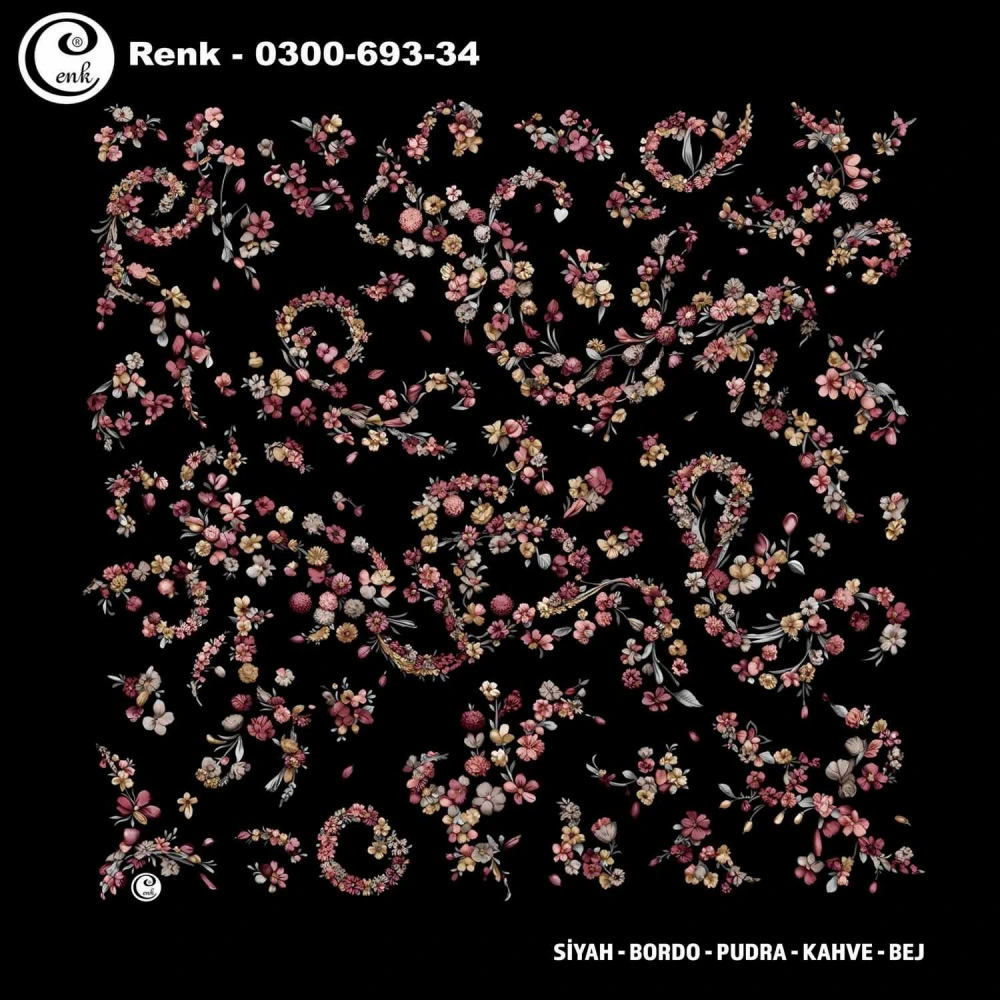 Cenk Desenli Oyalık Yazma 693-34