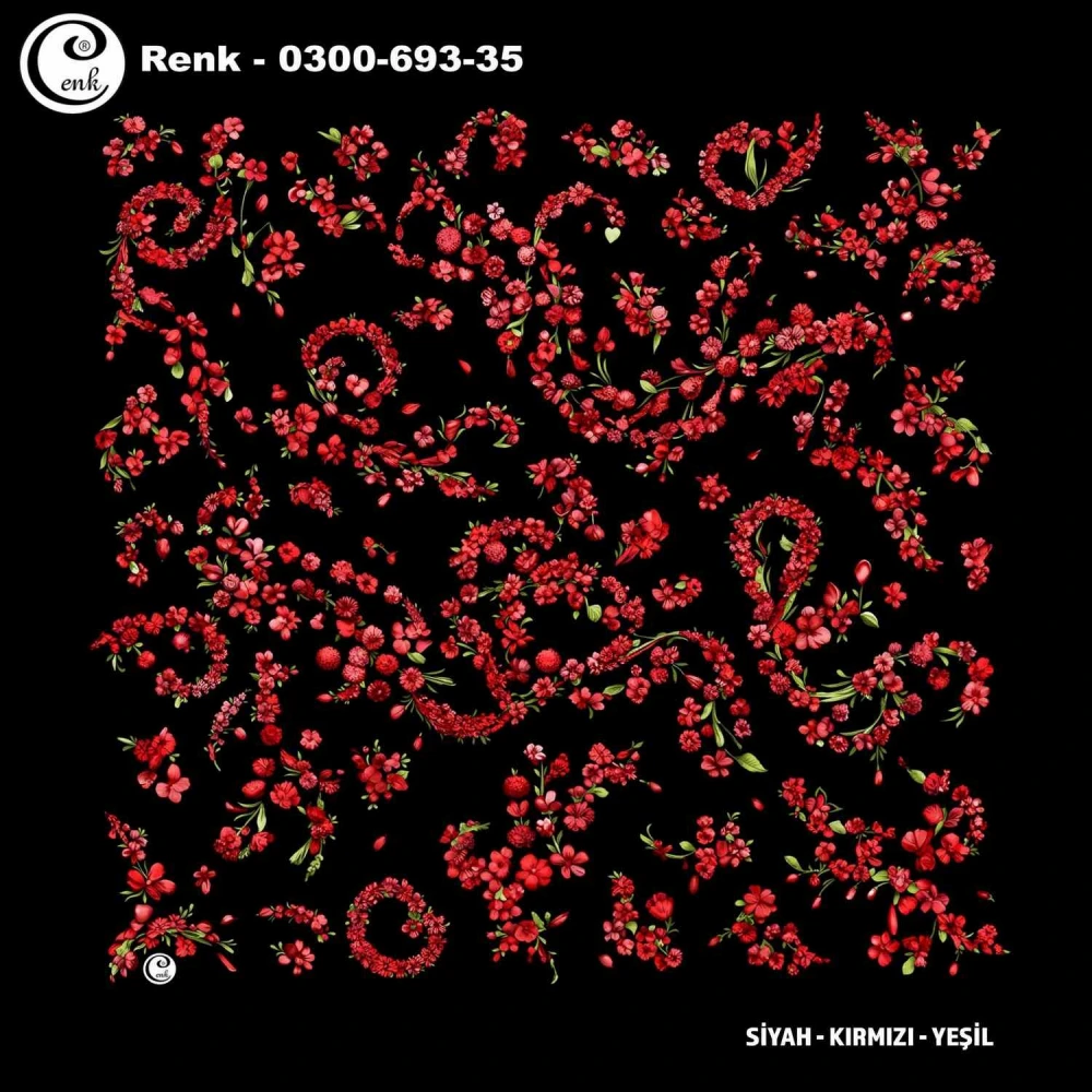 Cenk Desenli Oyalık Yazma 693-35