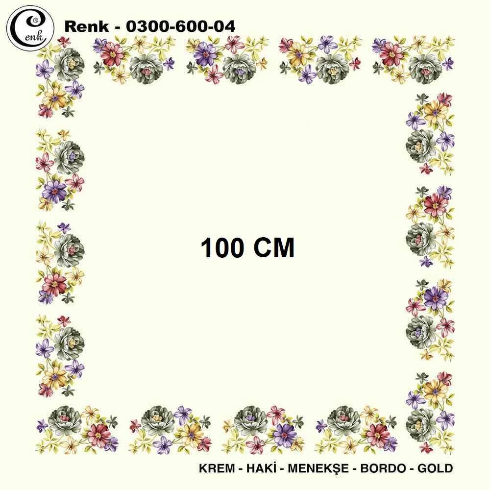 Cenk İçi Boş Oyalık Yazma (100 Cm) 600-04