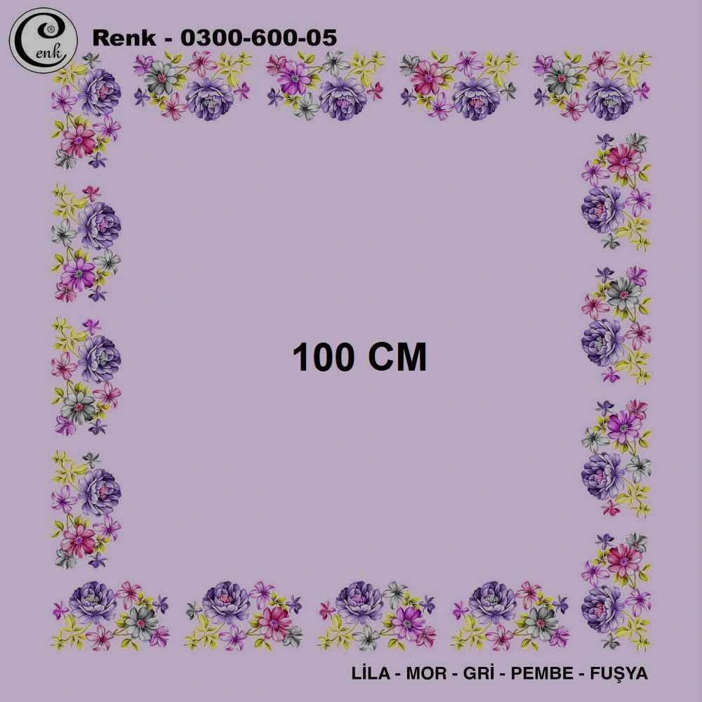 Cenk İçi Boş Oyalık Yazma (100 Cm) 600-05
