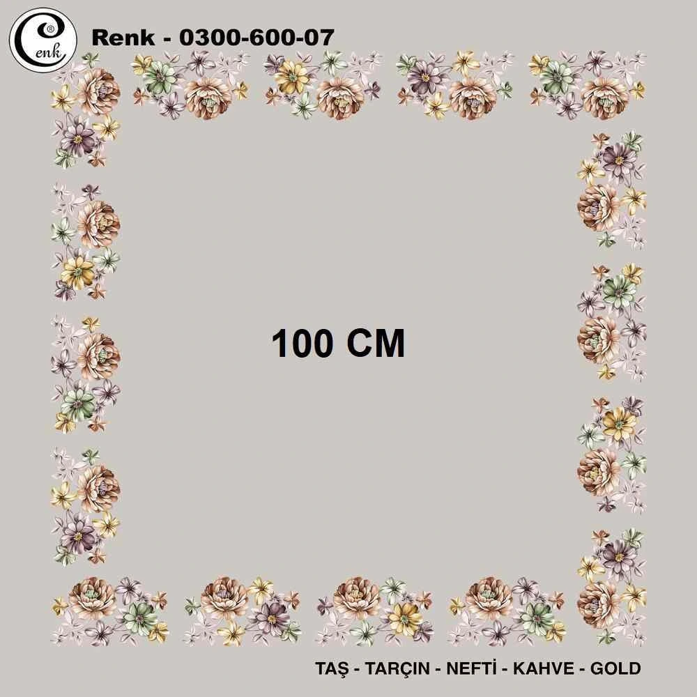 Cenk İçi Boş Oyalık Yazma (100 Cm) 600-07