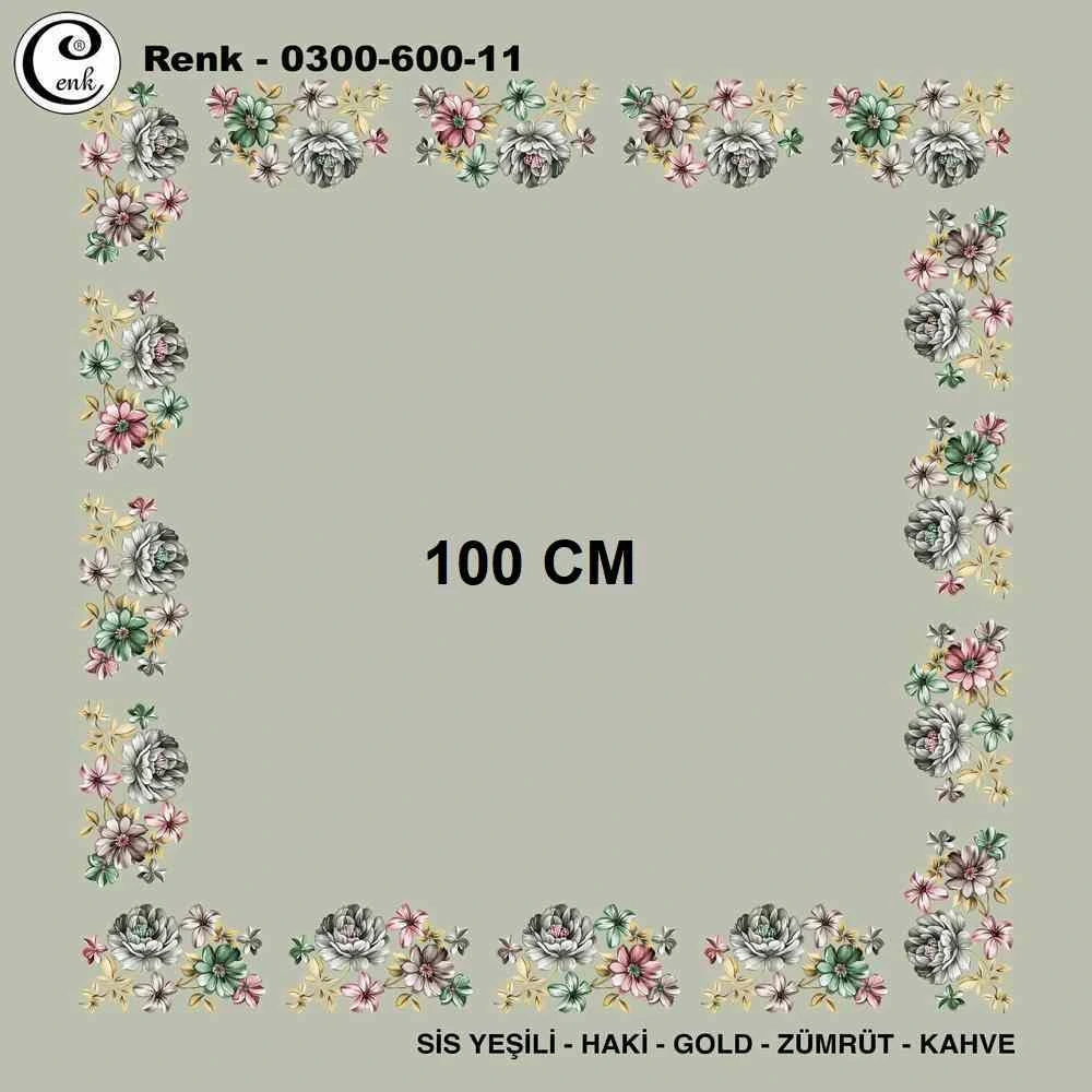 Cenk İçi Boş Oyalık Yazma (100 Cm) 600-11