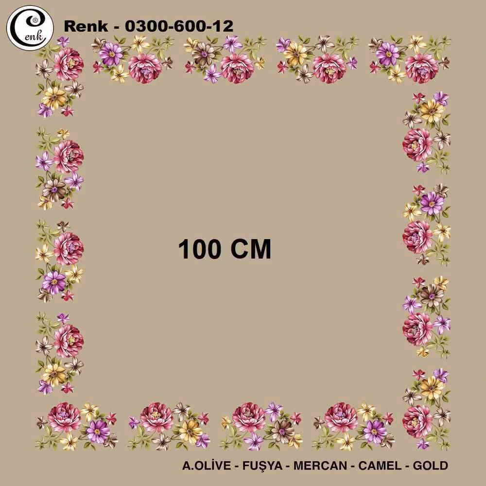 Cenk İçi Boş Oyalık Yazma (100 Cm) 600-12