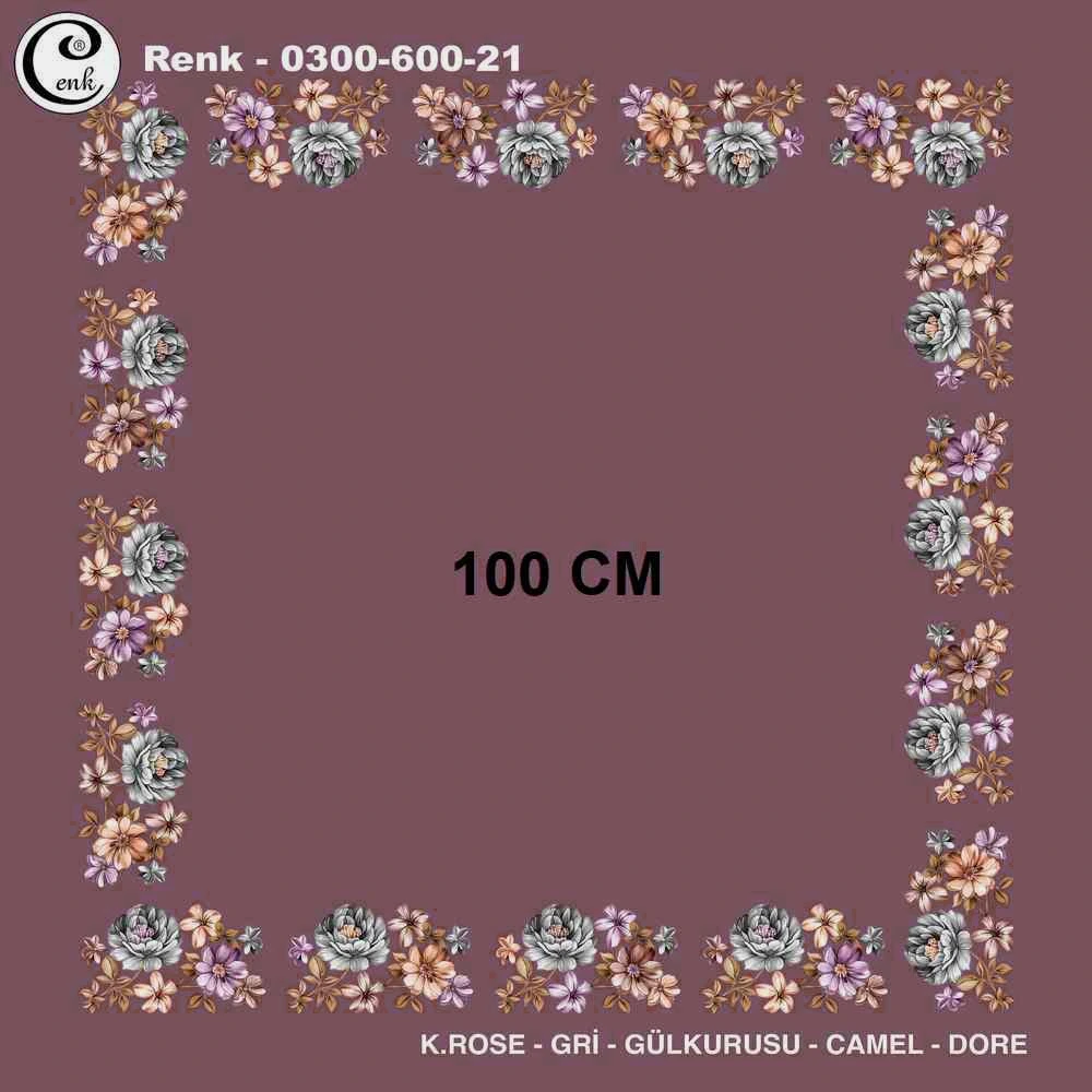 Cenk İçi Boş Oyalık Yazma (100 Cm) 600-21