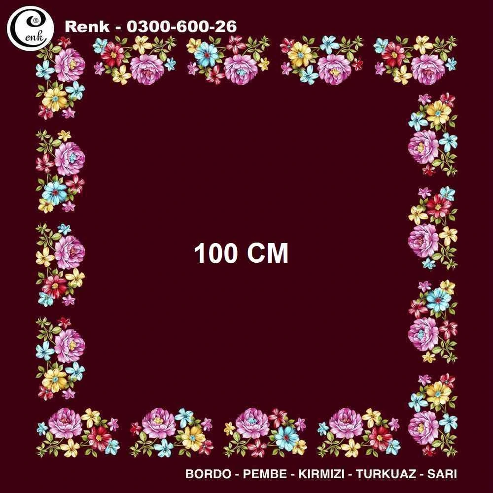 Cenk İçi Boş Oyalık Yazma (100 Cm) 600-26