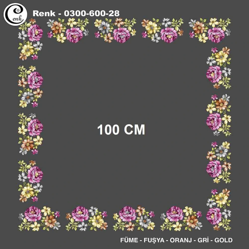 Cenk İçi Boş Oyalık Yazma (100 Cm) 600-28