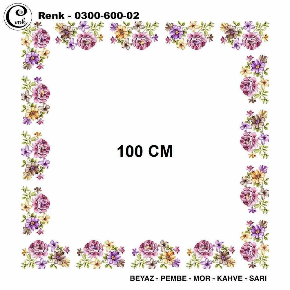 Cenk İçi Boş Oyalık Yazma (100 Cm) 600-02