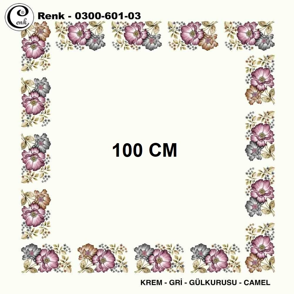Cenk İçi Boş Oyalık Yazma (100 Cm) 601-03