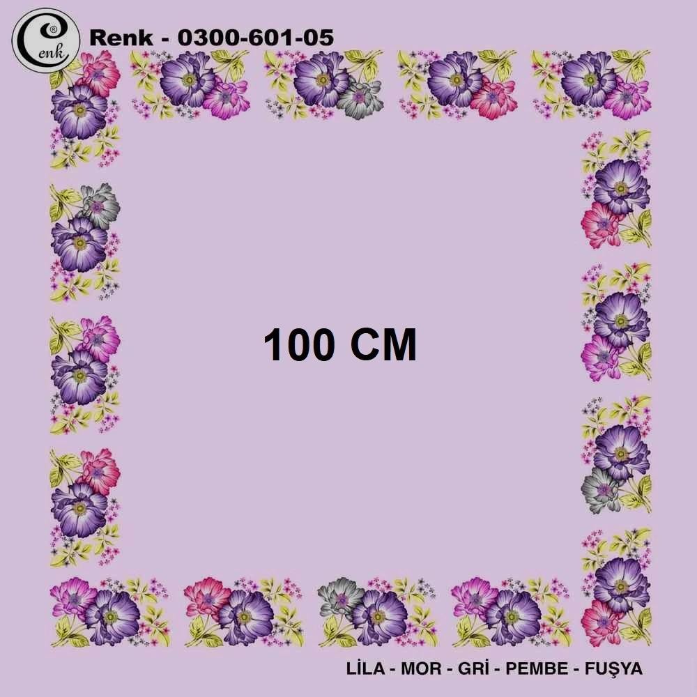 Cenk İçi Boş Oyalık Yazma (100 Cm) 601-05