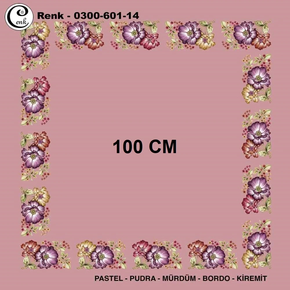 Cenk İçi Boş Oyalık Yazma (100 Cm) 601-14