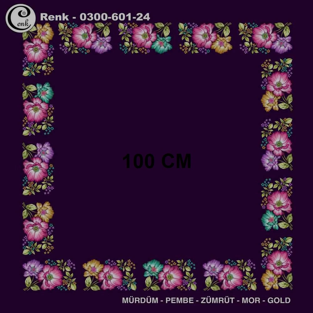 Cenk İçi Boş Oyalık Yazma (100 Cm) 601-24